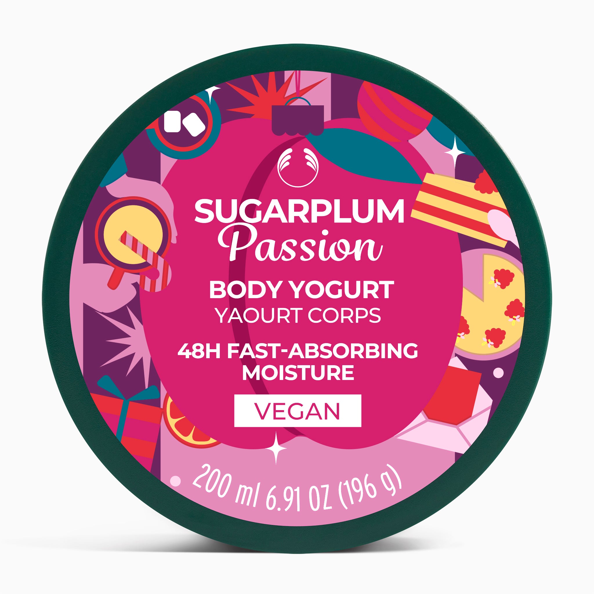 The Body Shop Sugarplum Passion Body Yogurt 200ml