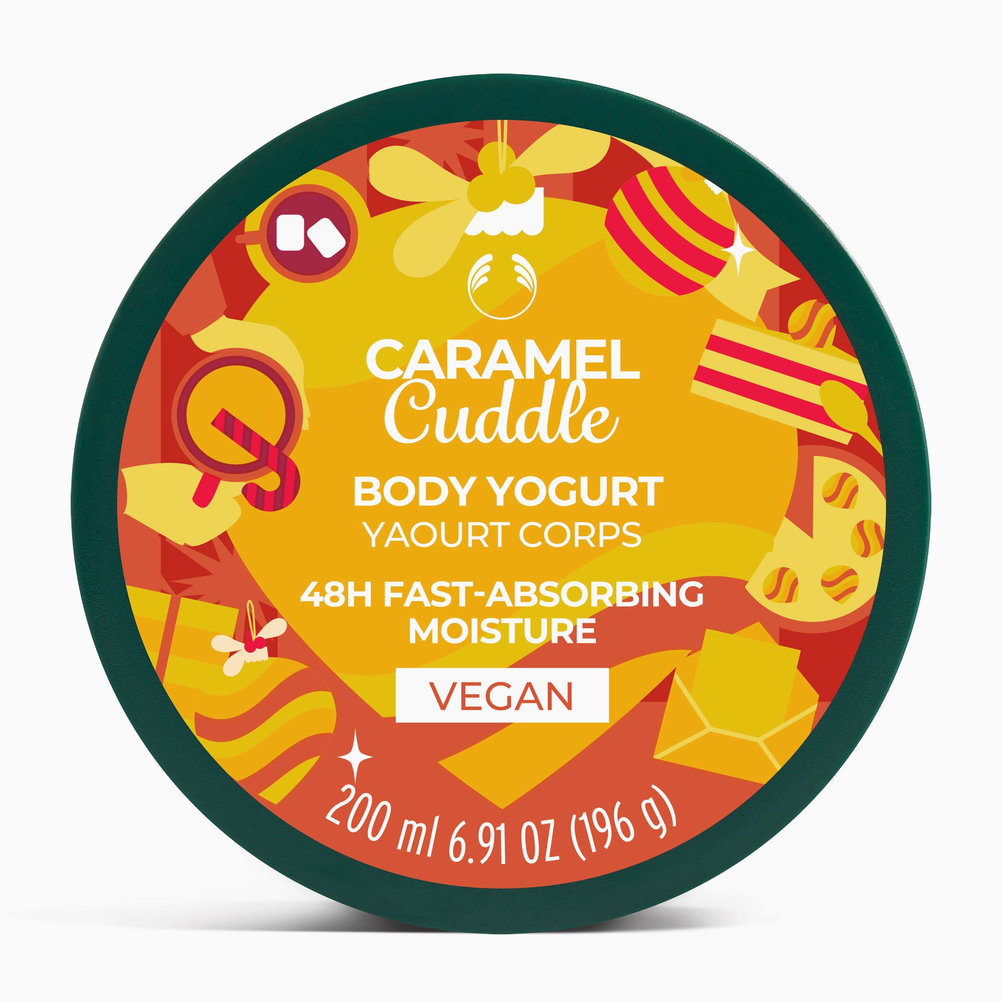 The Body Shop caramel cuddle body yogurt 200ml