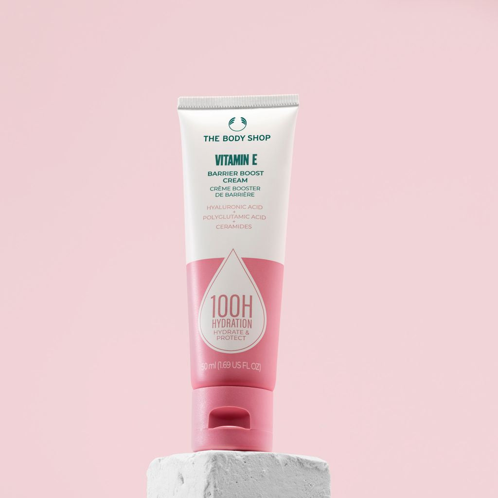 The Body Shop Vitamin E barrier boost cream 100h hydration