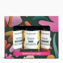 The Body Shop Trio Shower Gel Treats in box