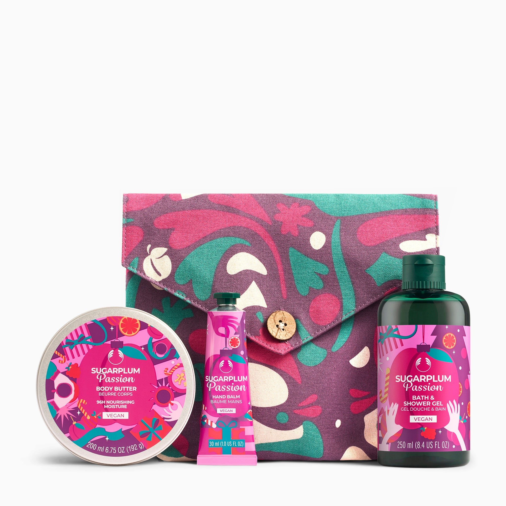 The Body Shop Sugarplum Treats with bag