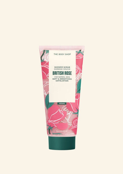 British Rose Shower Scrub