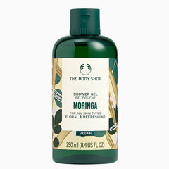 The Body Shop Moringa Shower Gel 250ml bottle