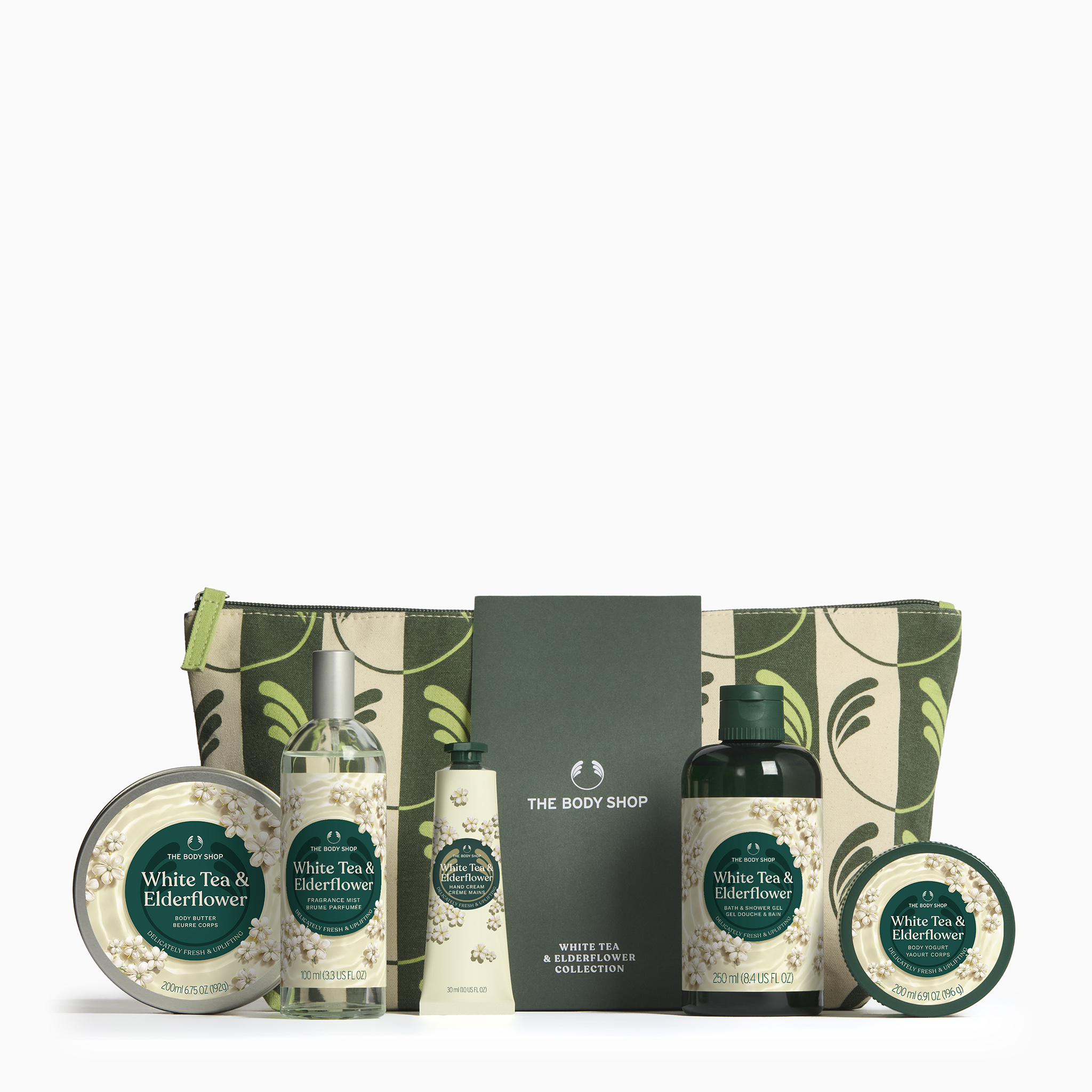 The Body Shop White Tea & Elderflower Collection gift set