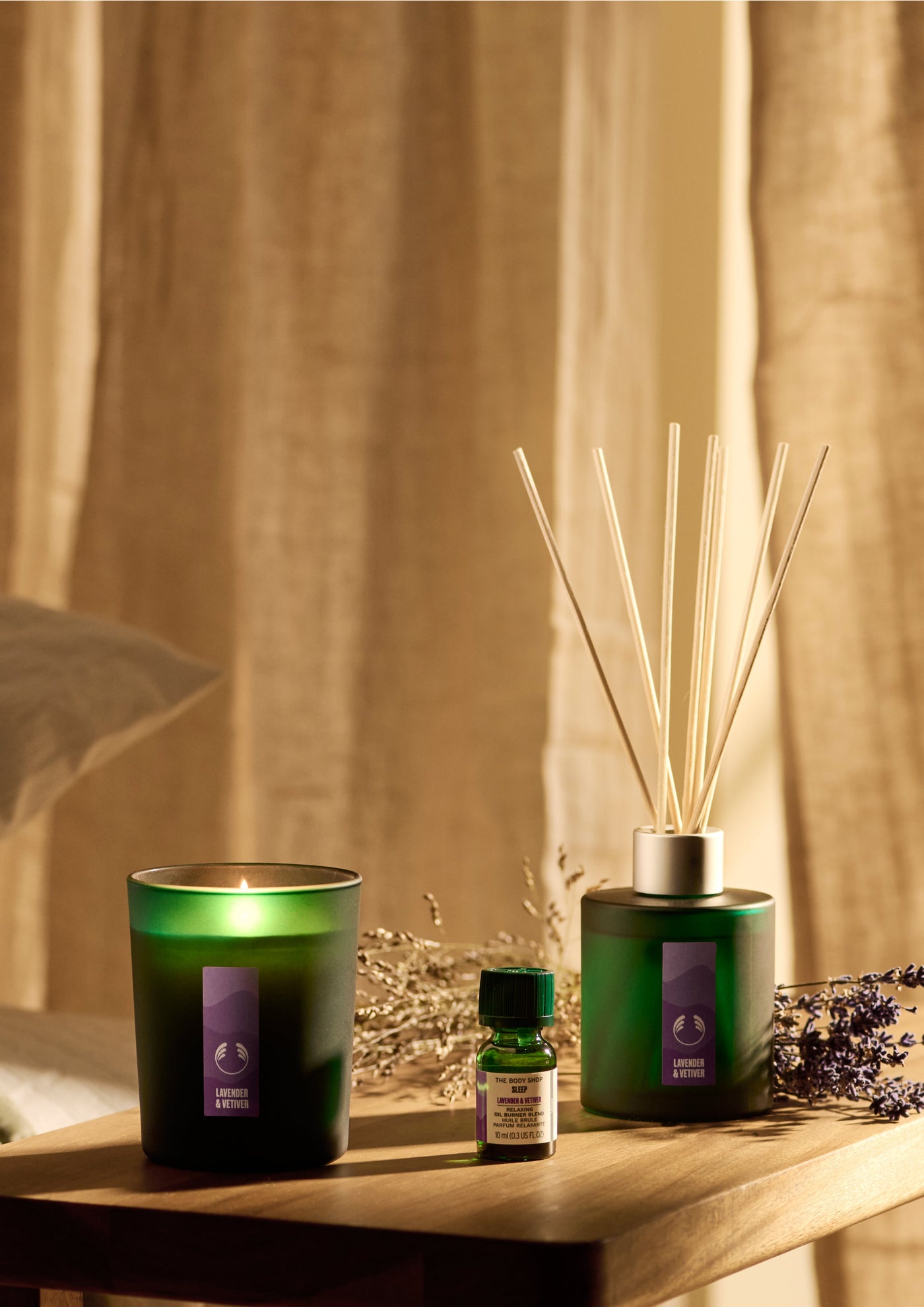 Sleep Lavender & Vetiver Relaxing Scented Candle